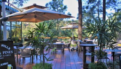 Patio Dining in Kasauli — Spring Ambience, Sun & Fresh Food
